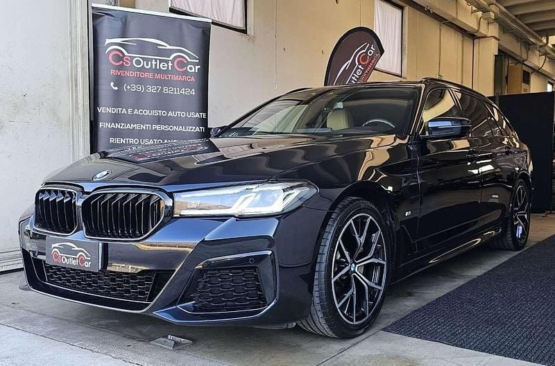 Usata BMW 520 M Sport 190 CV (139 kW) 2021 Nero Station wagon