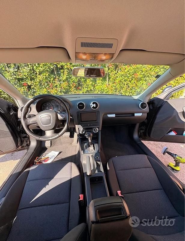 Usata Audi A3 2010 Nero Utilitaria