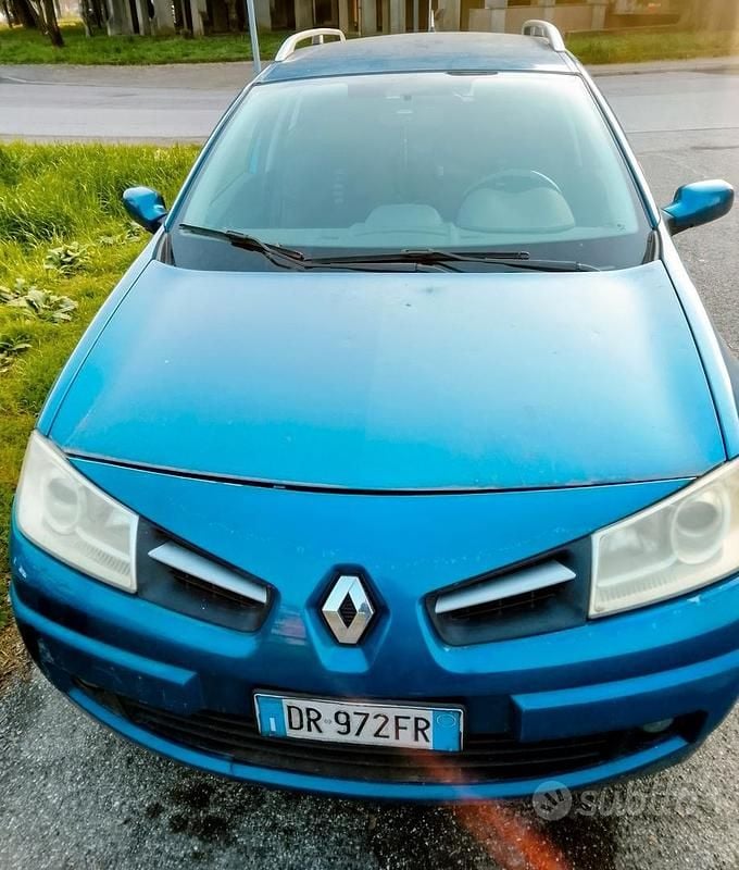 Usata Renault Mégane GrandTour 111 CV (81 kW) 2008 Blu Station wagon