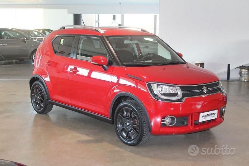 Usata Suzuki Ignis 90 CV (66 kW) 2018 Rosso Utilitaria