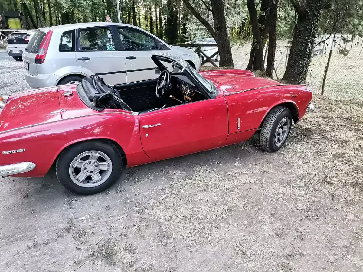 Usata Triumph Spitfire 1970 Rosso Cabrio