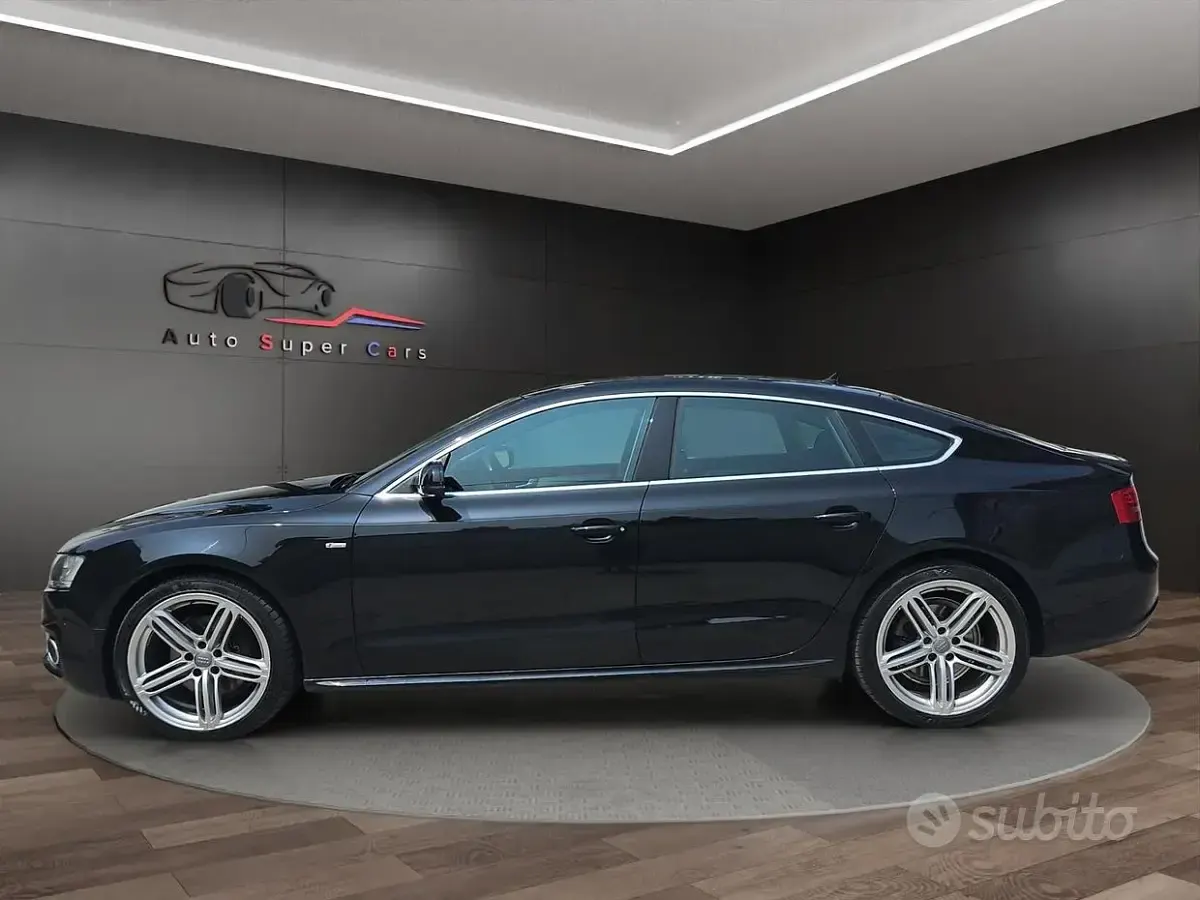 Usata Audi A5 Sportback Comfort 239 CV (175 kW) 2010 Nero Utilitaria
