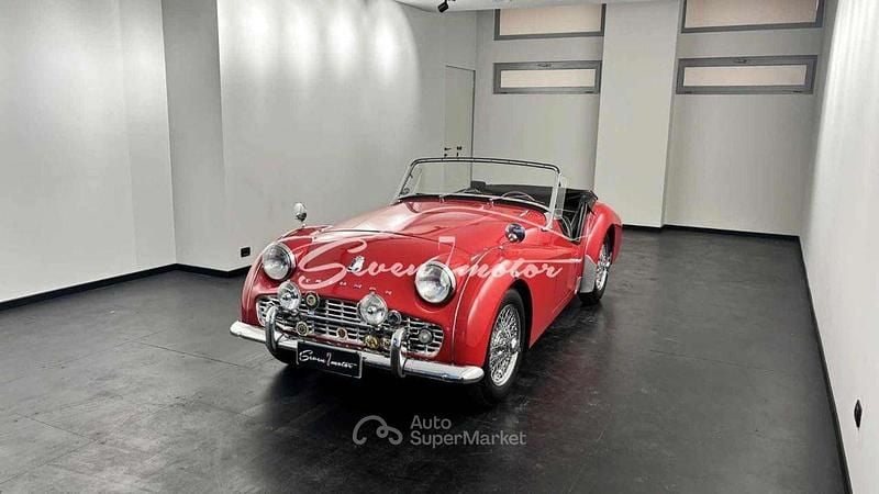 Usata Triumph TR3 101 CV (74 kW) 1960 Rosso Cabrio