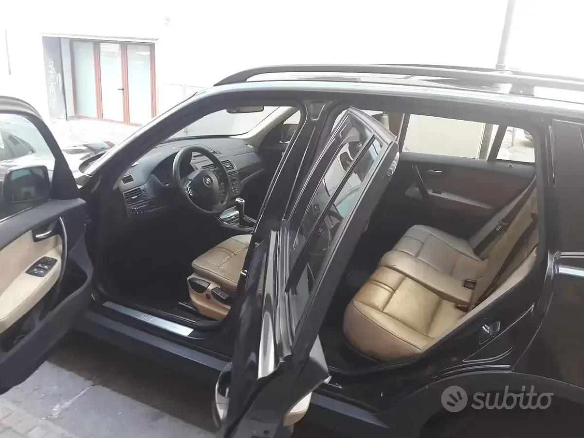 Usata BMW X3 Efficient Dynamics 177 CV (130 kW) 2007 Nero SUV
