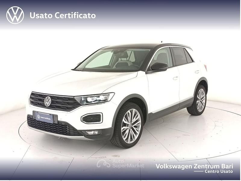 Usata VW T-Roc Advance 150 CV (110 kW) 2022 Bianco SUV