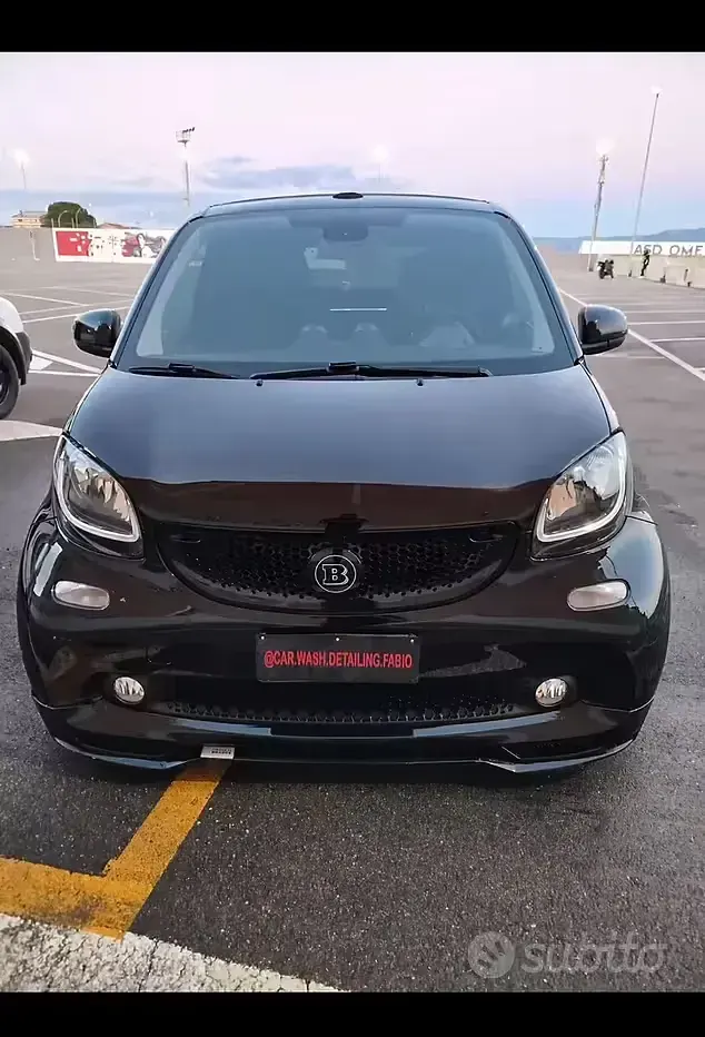 Usata Smart ForTwo Cabrio 90 CV (66 kW) 2020 Nero Cabrio