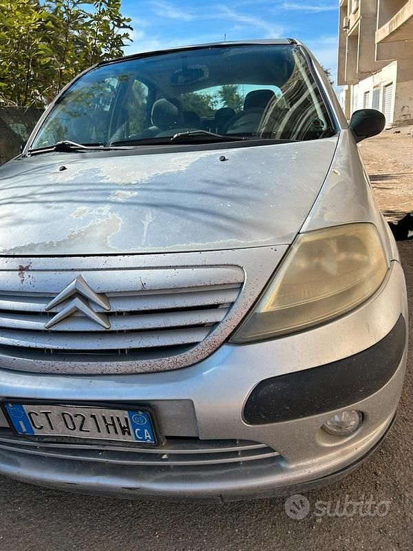 Grigio Usata 2004 Citroën C3 Tre volumi | 1200 € (Super prezzo) - Immagine 1/4