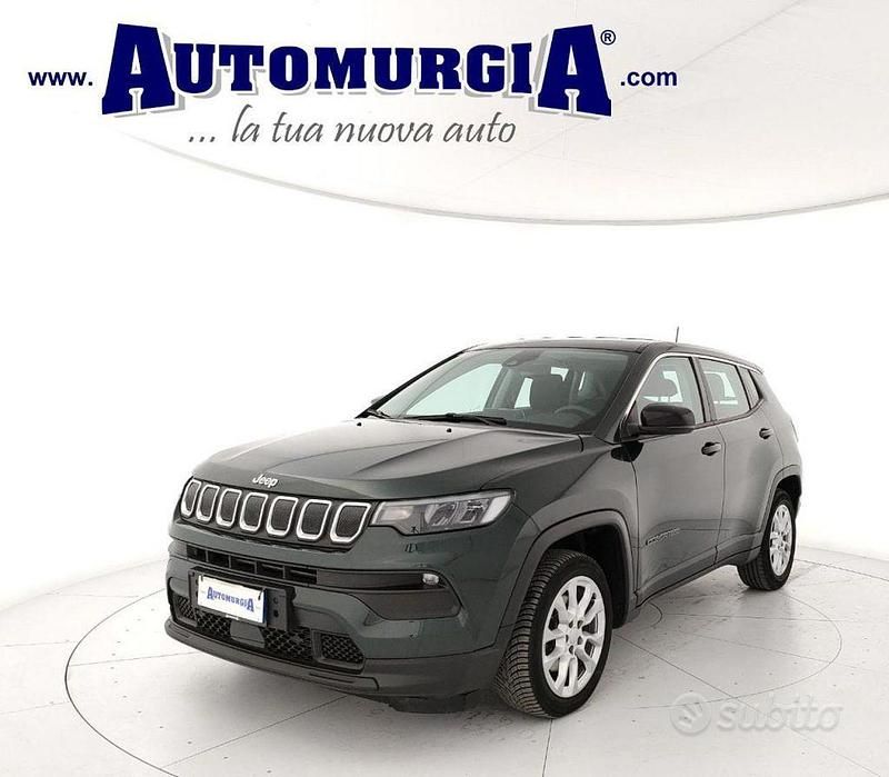 Usata Jeep Compass Longitude 131 CV (96 kW) 2022 Verde SUV