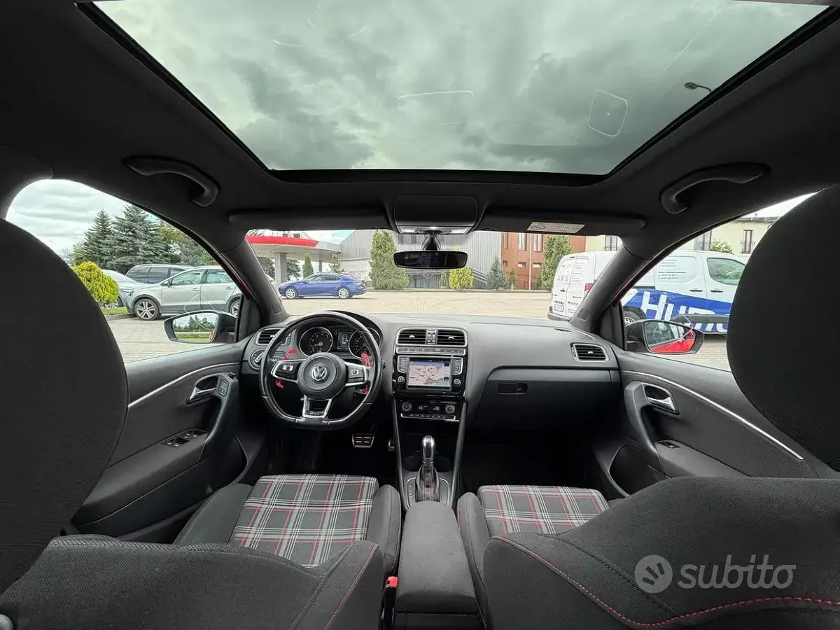 Usata VW Polo GTI 194 CV (142 kW) 2015 Rosso Utilitaria
