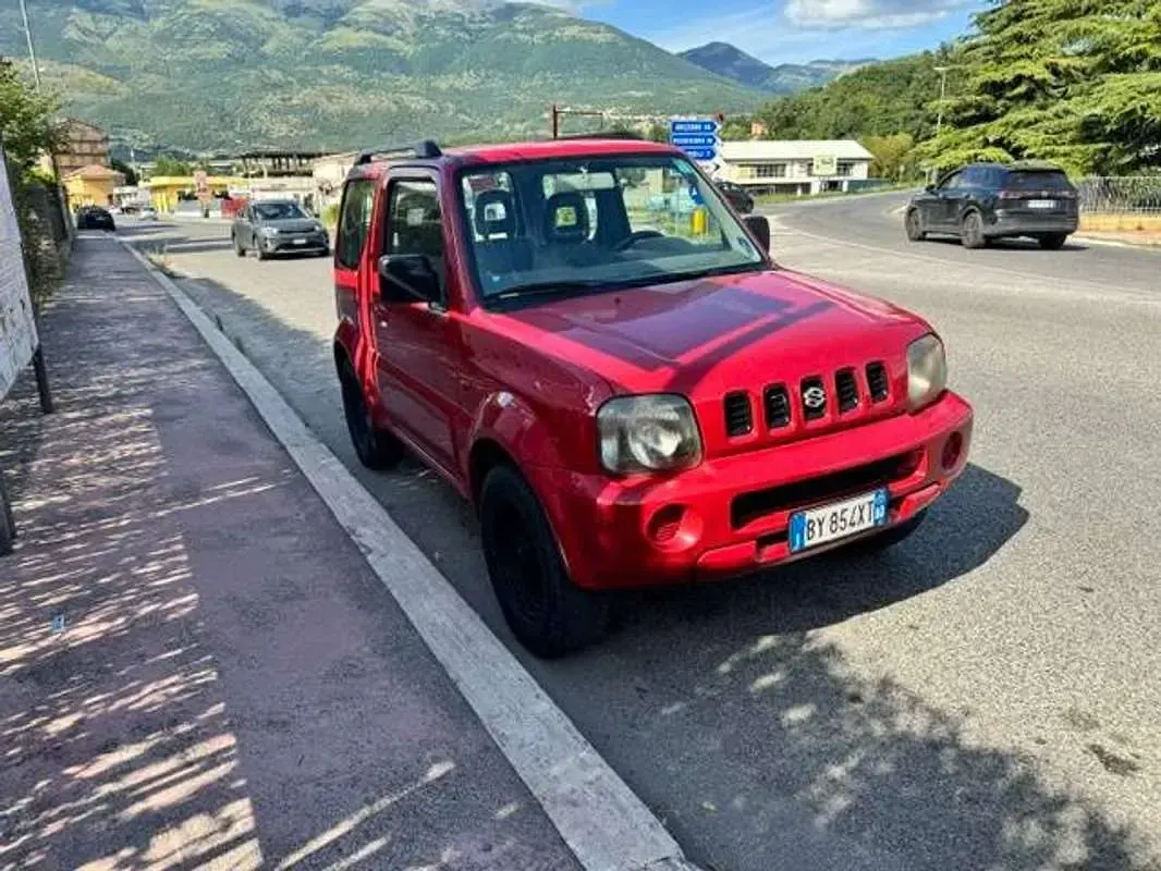Usata Suzuki Jimny 82 CV (60 kW) 2002 Rosso SUV