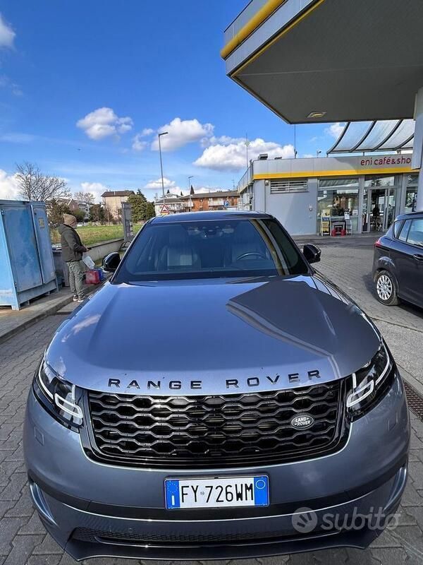 Usata Land Rover Range Rover Velar 241 CV (177 kW) 2019 Blu SUV