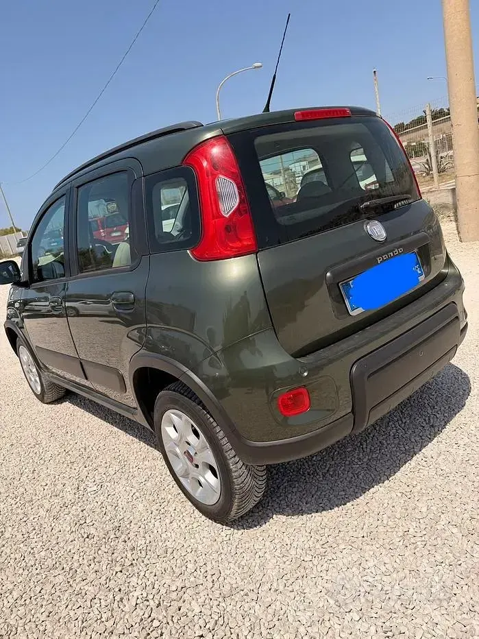 Usata Fiat Panda Trekking 75 CV (55 kW) 2013 Verde Utilitaria