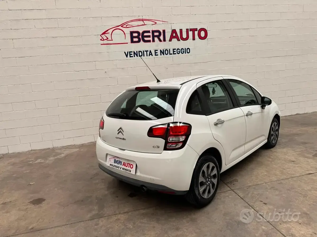 Usata Citroën C3 68 CV (50 kW) 2015 Bianco Berlina
