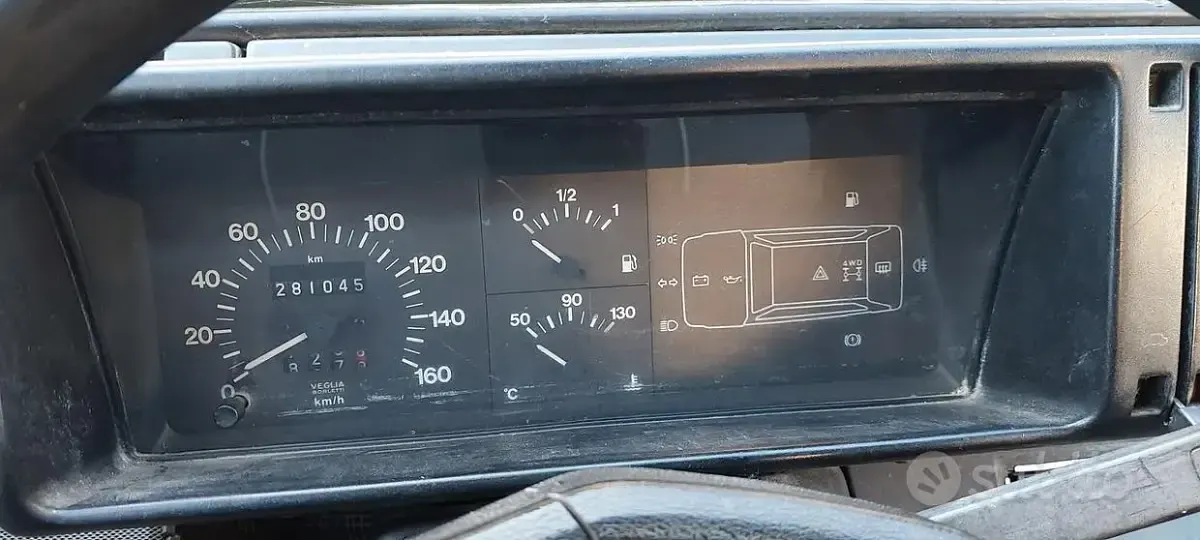 Usata Fiat Panda 4x4 50 CV (36 kW) 1992 Bianco Utilitaria