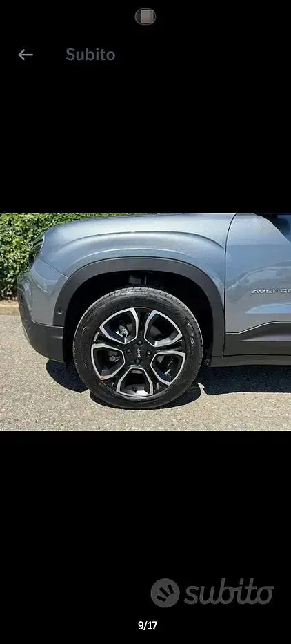 Usata Jeep Avenger Summit 101 CV (74 kW) 2024 Grigio SUV