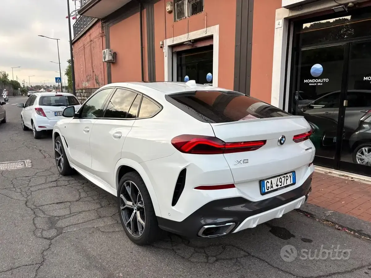 Usata BMW X6 M Sport 265 CV (194 kW) 2020 Bianco SUV