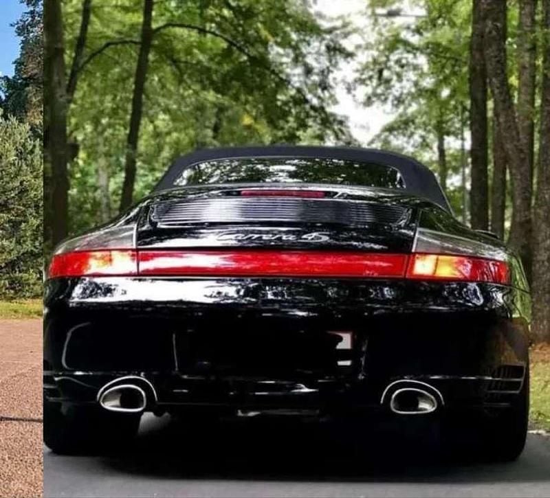 Usata Porsche 911 Carrera 4S Cabriolet 320 CV (235 kW) 2004 Nero Cabrio