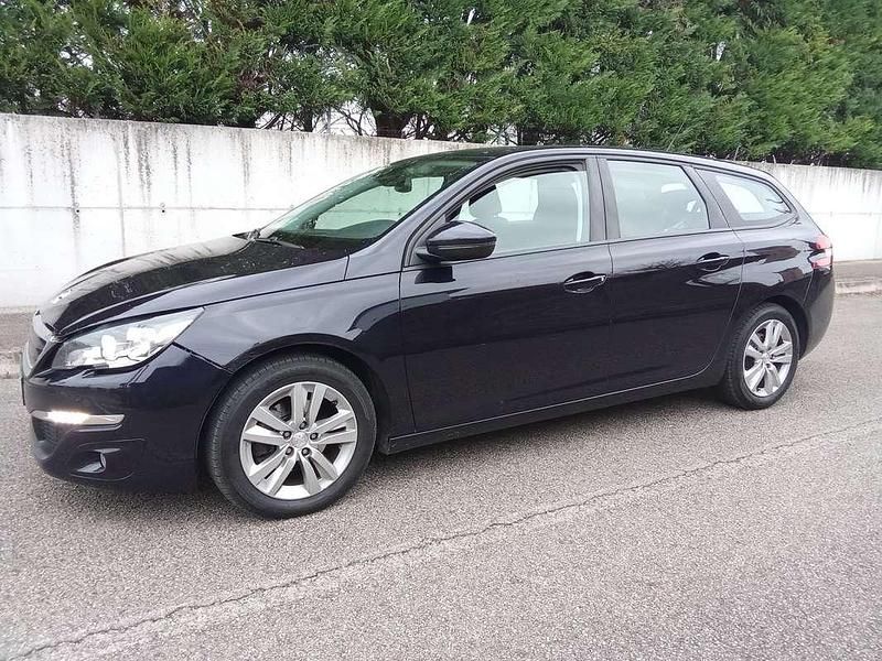 Usata Peugeot 308 SW Allure 120 CV (88 kW) 2016 Blu/azzurro Station wagon