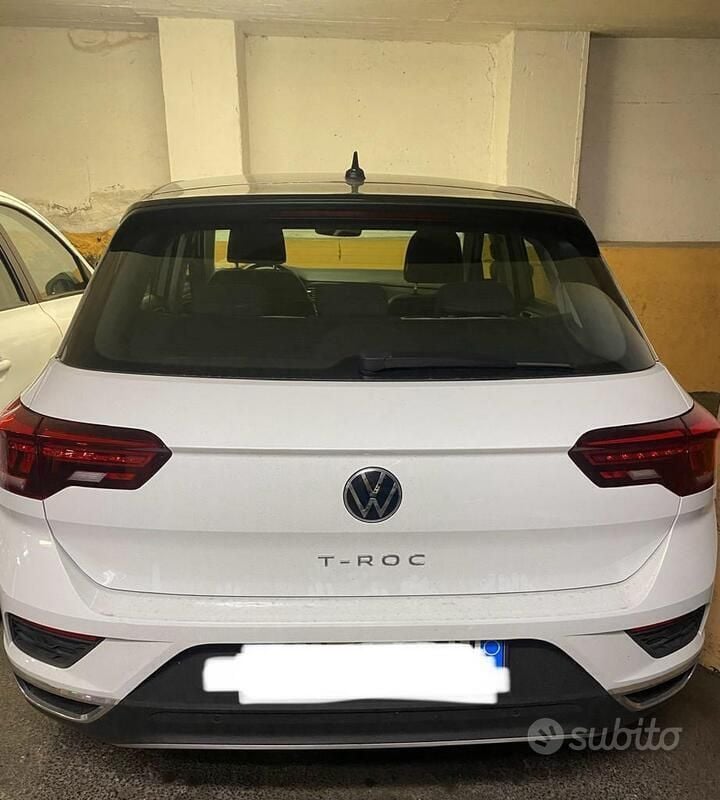 Usata VW T-Roc Advance 150 CV (110 kW) 2021 Bianco SUV