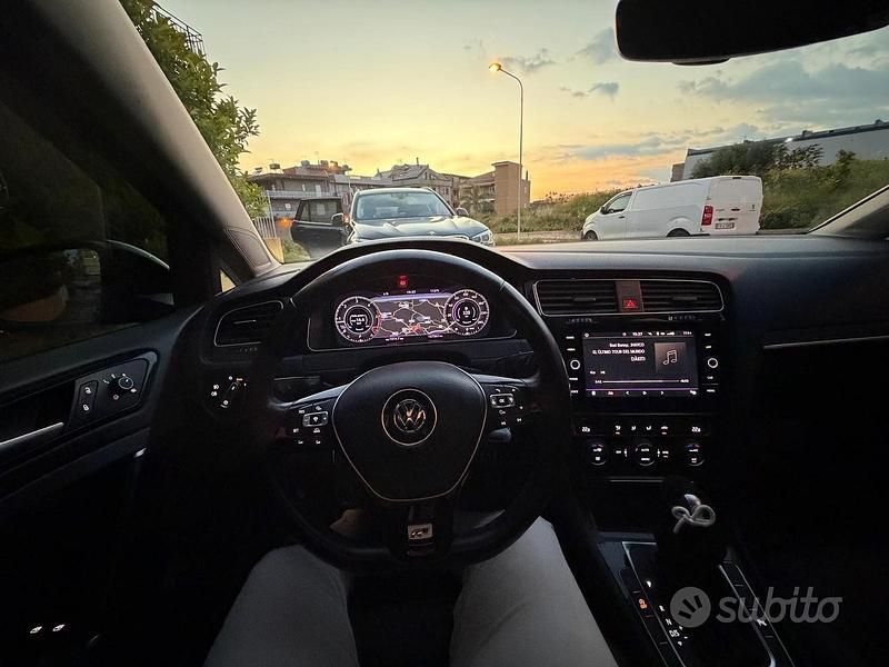 Usata VW Golf VII 2017 Nero Berlina