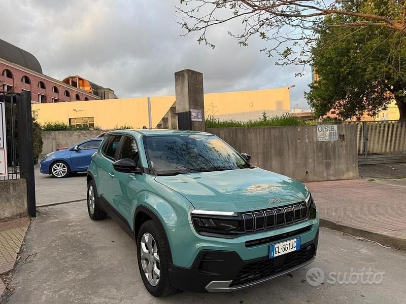 Usata Jeep Avenger 100 CV (73 kW) 2023 Blu SUV
