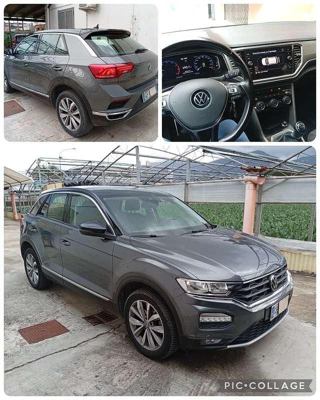 Usata VW T-Roc Style 110 CV (80 kW) 2021 Grigio SUV