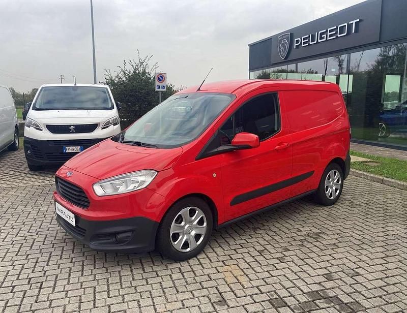 Usata Ford Transit Trend+ 97 CV (71 kW) 2017 Rosso Furgone