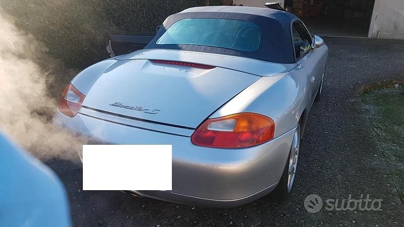 Usata Porsche Boxster 2001 Grigio Cabrio