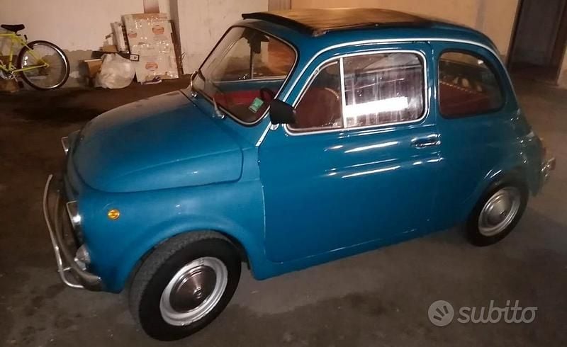 Usata Fiat 500 1960 Blu Utilitaria