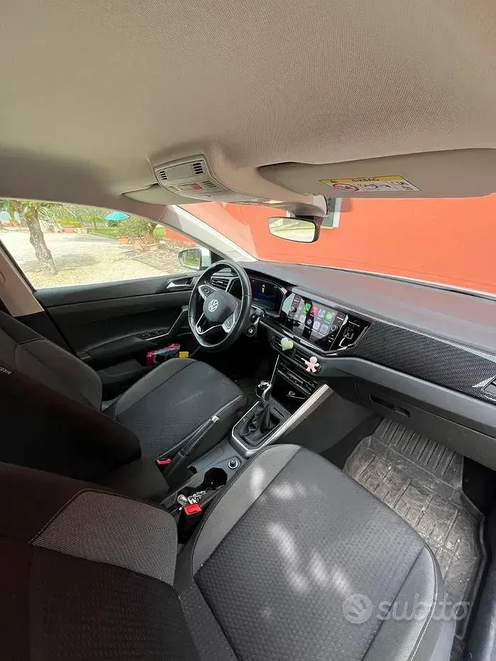 Usata VW Polo 80 CV (58 kW) 2023 Bianco Utilitaria