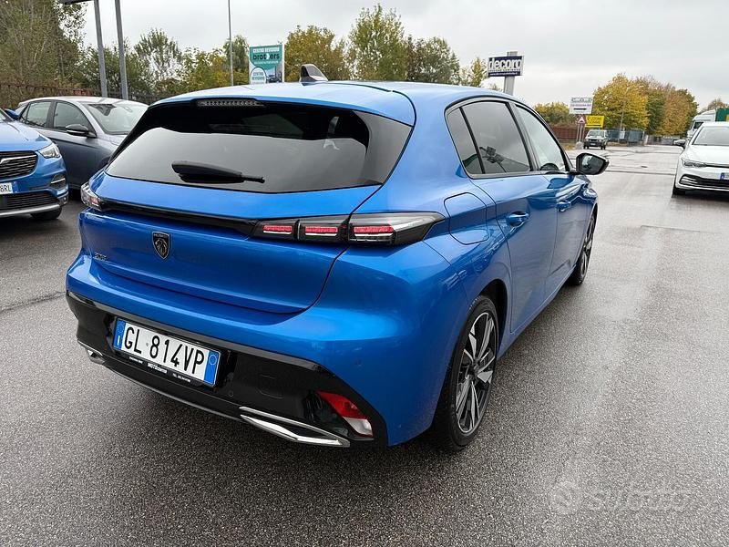Usata Peugeot 308 Allure 131 CV (96 kW) 2022 Blu Berlina