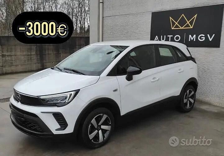 Usata Opel Crossland X Edition 110 CV (80 kW) 2023 Bianco SUV