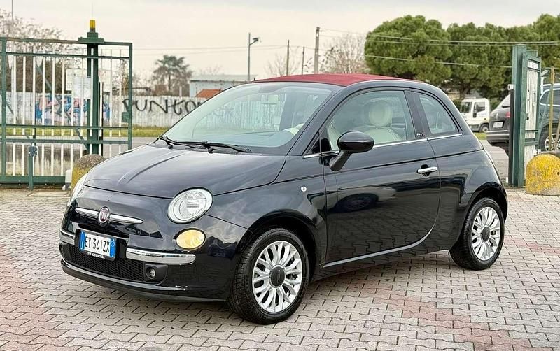 Usata Fiat 500 Lounge 69 CV (50 kW) 2015 Nero Utilitaria