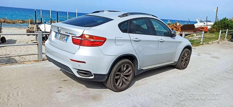 Begagnad BMW X6 M50 381 HK (280 kW) 2014 Vit SUV