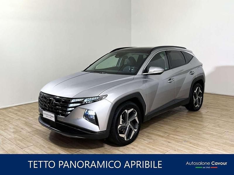Argento Usata 2021 Hyundai Tucson SUV | 23.990 € (Buon prezzo) - Immagine 1/4