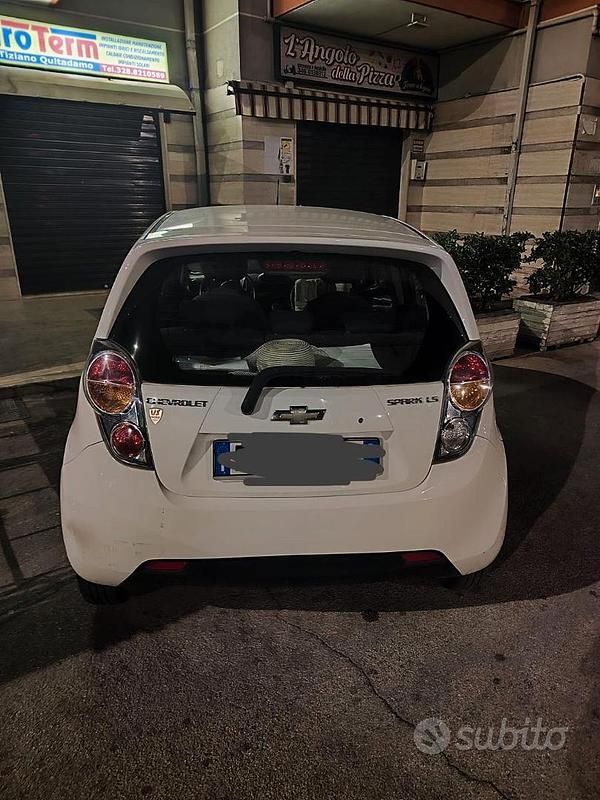 Usata Chevrolet Spark 2012 Bianco Utilitaria