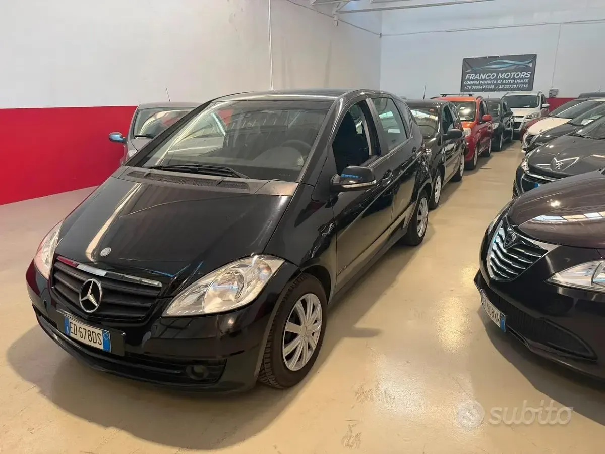 Usata Mercedes A160 Executive 82 CV (60 kW) 2010 Nero Berlina