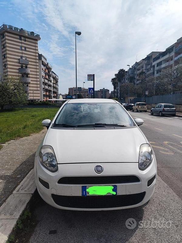 Usata Fiat Punto Pop 2012 Bianco Utilitaria