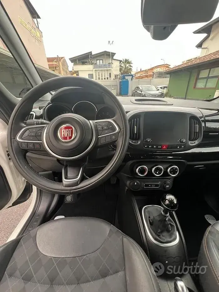 Usata Fiat 500L 95 CV (69 kW) 2019 Bianco Monovolume
