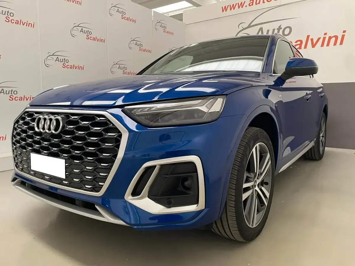 Usata Audi Q5 S-Line 204 CV (150 kW) 2022 Blu SUV