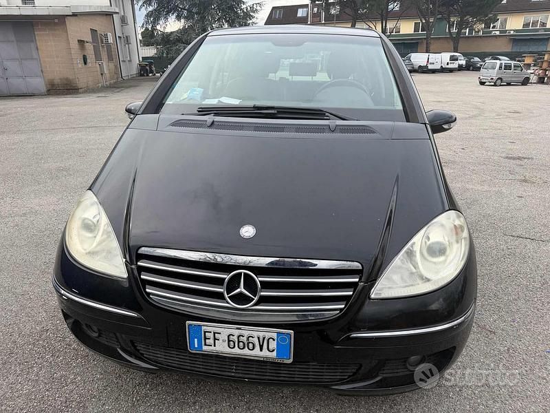 Usata Mercedes A150 Avantgarde 95 CV (69 kW) 2009 Nero Berlina