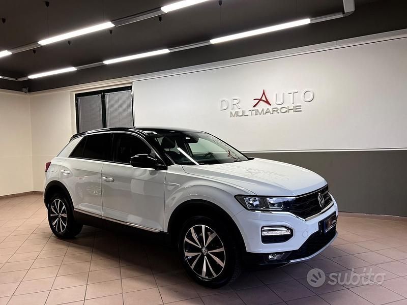 Usata VW T-Roc Advance 116 CV (85 kW) 2018 Bianco SUV