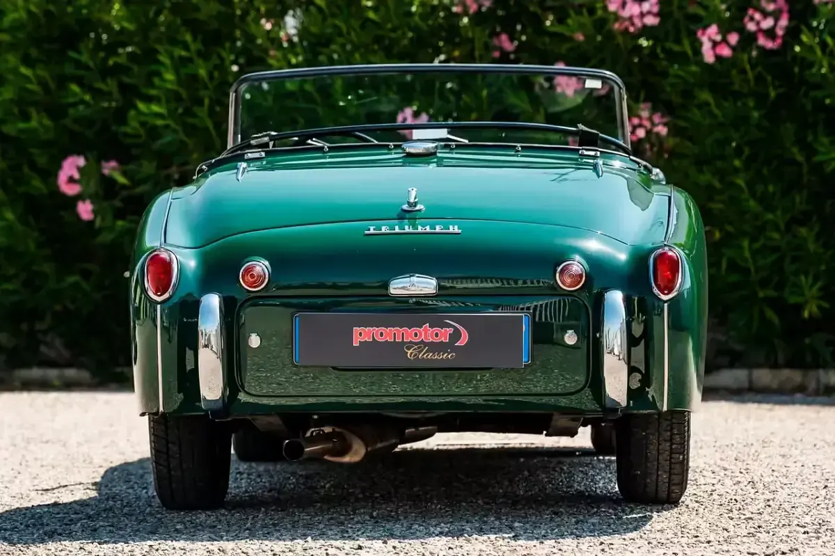 Usata Triumph TR3 90 CV (66 kW) 1959 Verde Cabrio