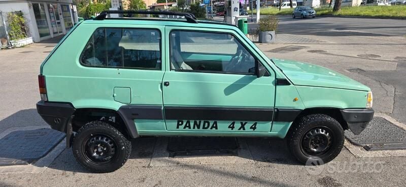 Usata Fiat Panda 50 CV (36 kW) 2001 Verde Utilitaria