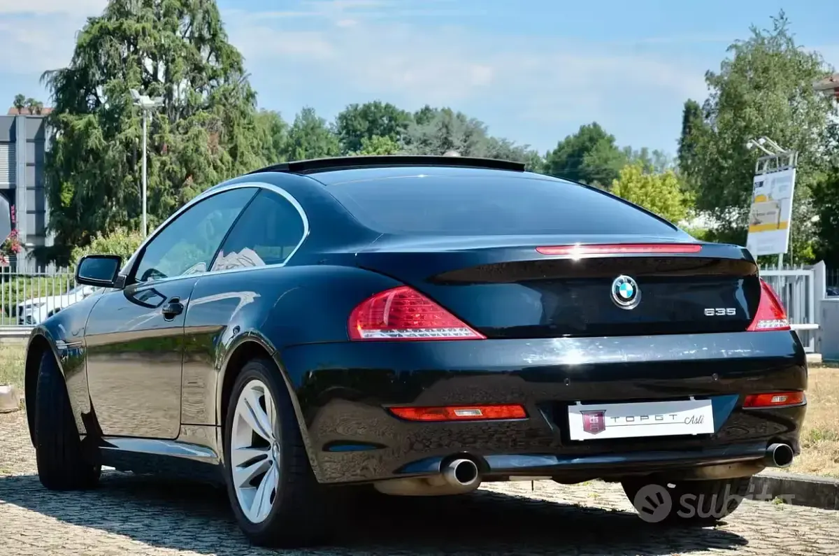 Usata BMW 635 Efficient Dynamics 286 CV (210 kW) 2008 Nero Coupé