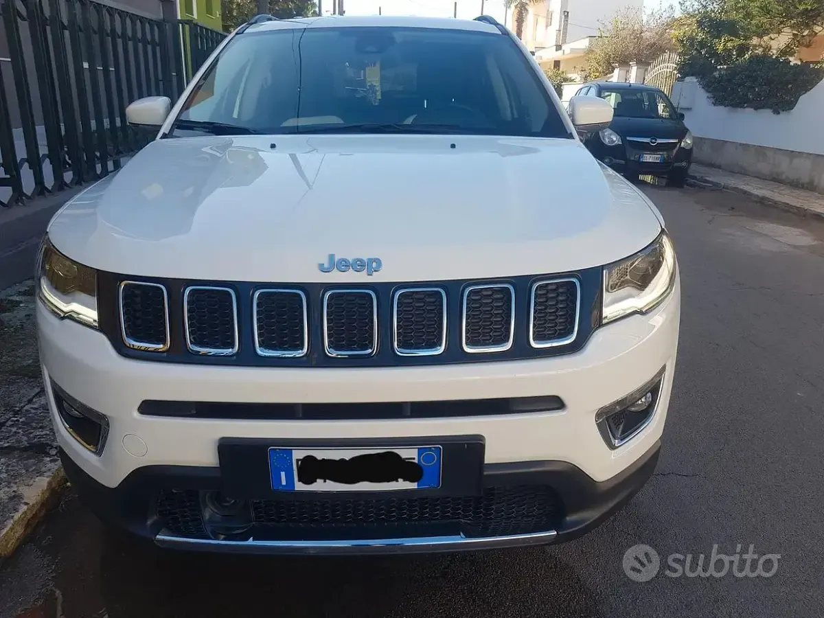 Usata Jeep Compass 120 CV (88 kW) 2018 Bianco SUV