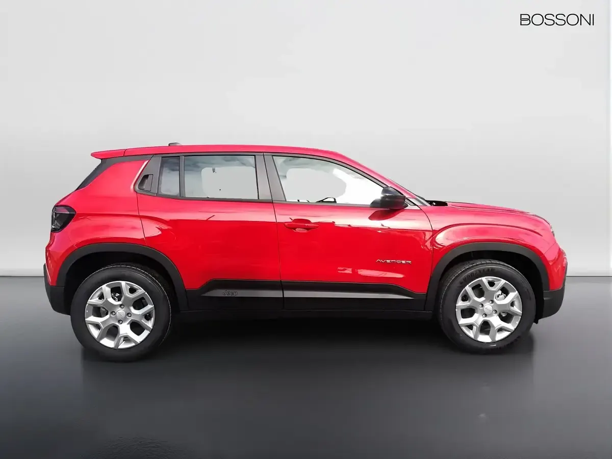Usata Jeep Avenger Altitude 101 CV (74 kW) 2025 Rosso SUV