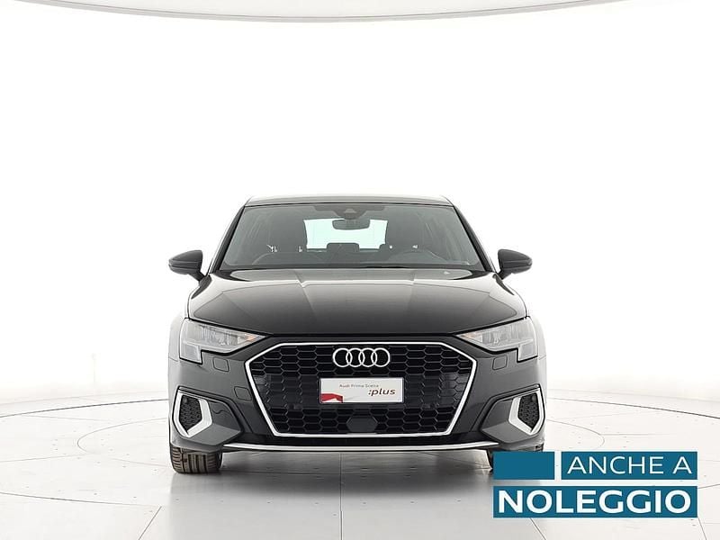 Usata Audi A3 Advanced Plus 110 CV (80 kW) 2023 Nero Berlina