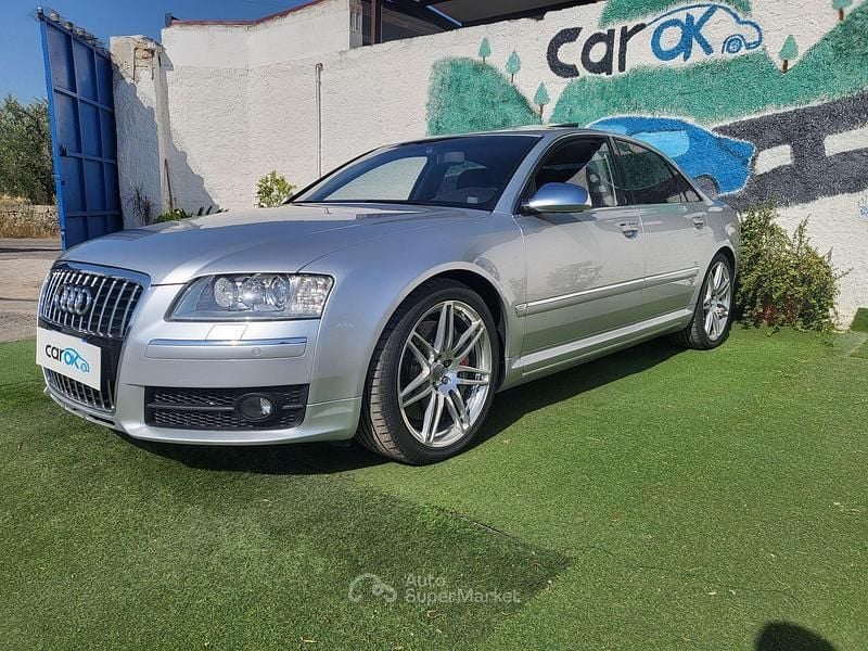 Usata Audi S8 Ambiente 450 CV (330 kW) 2007 Argento Berlina