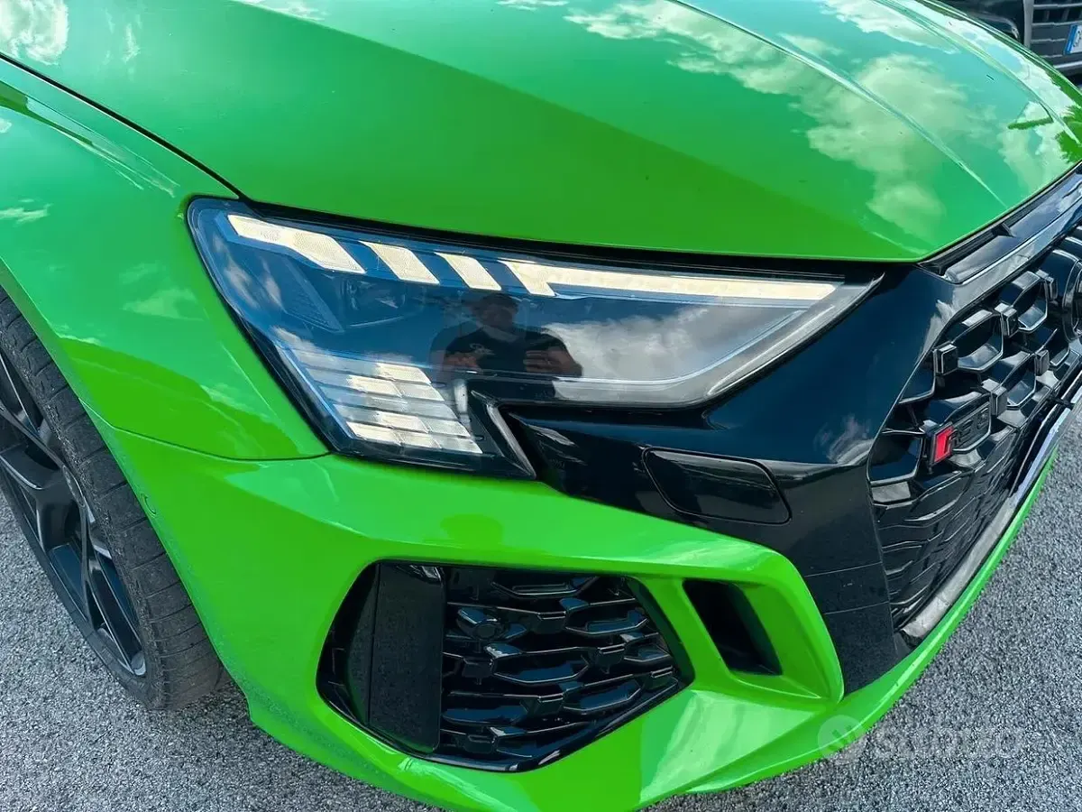 Usata Audi RS3 400 CV (294 kW) 2022 Verde Berlina